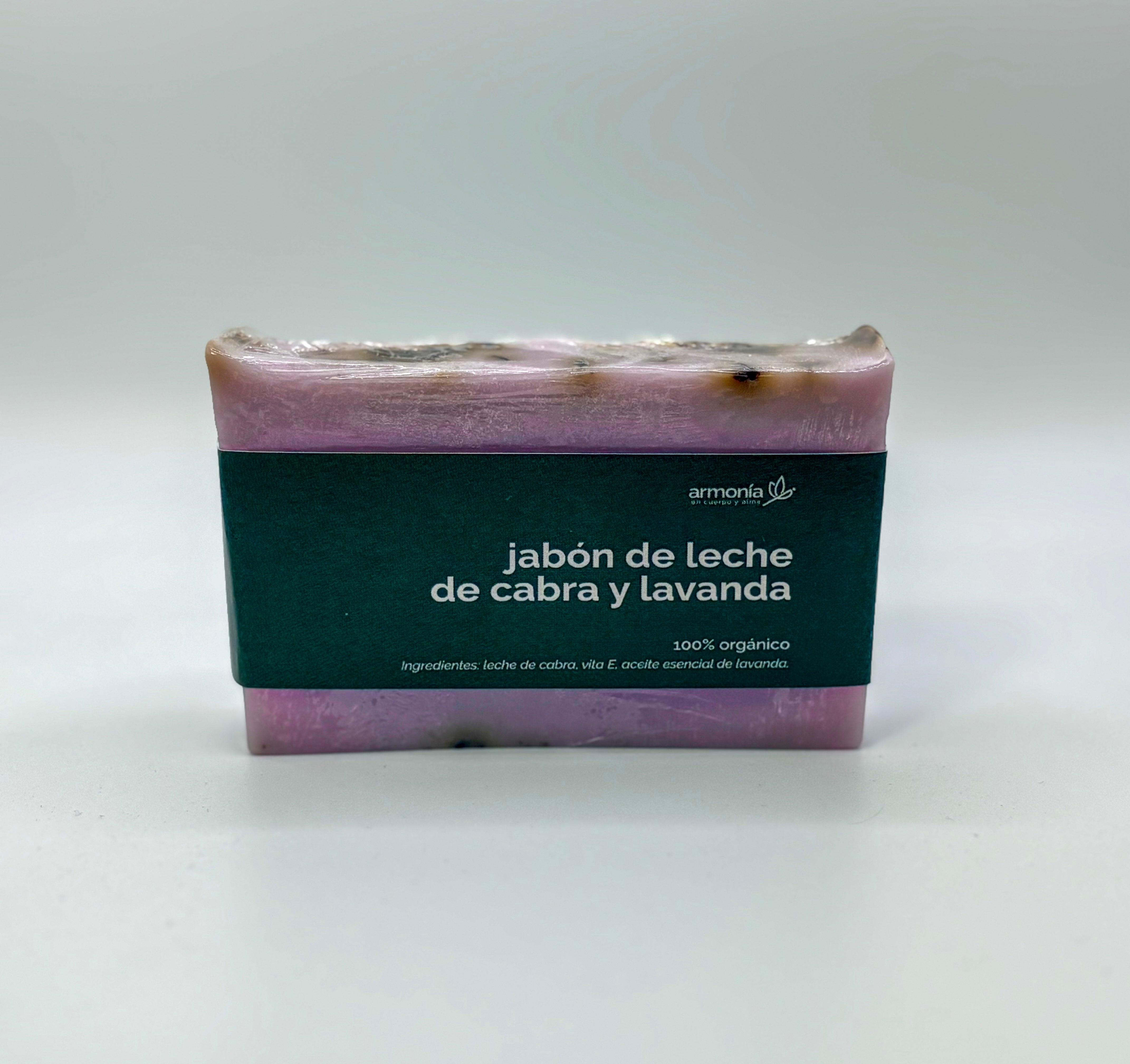 Jabón de Leche de Cabra y Lavanda