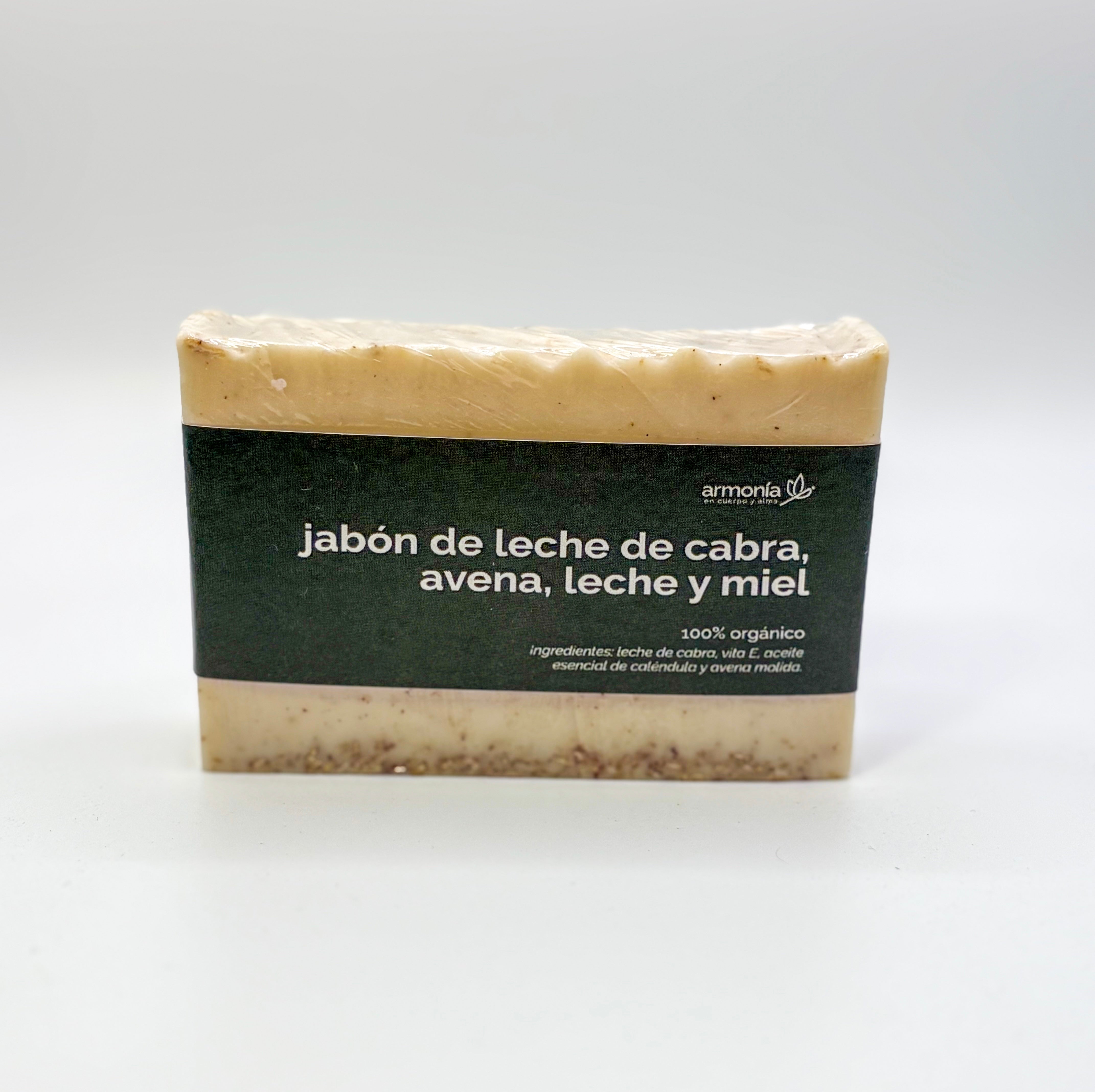 Jabón de Leche de Cabra, Avena y Miel