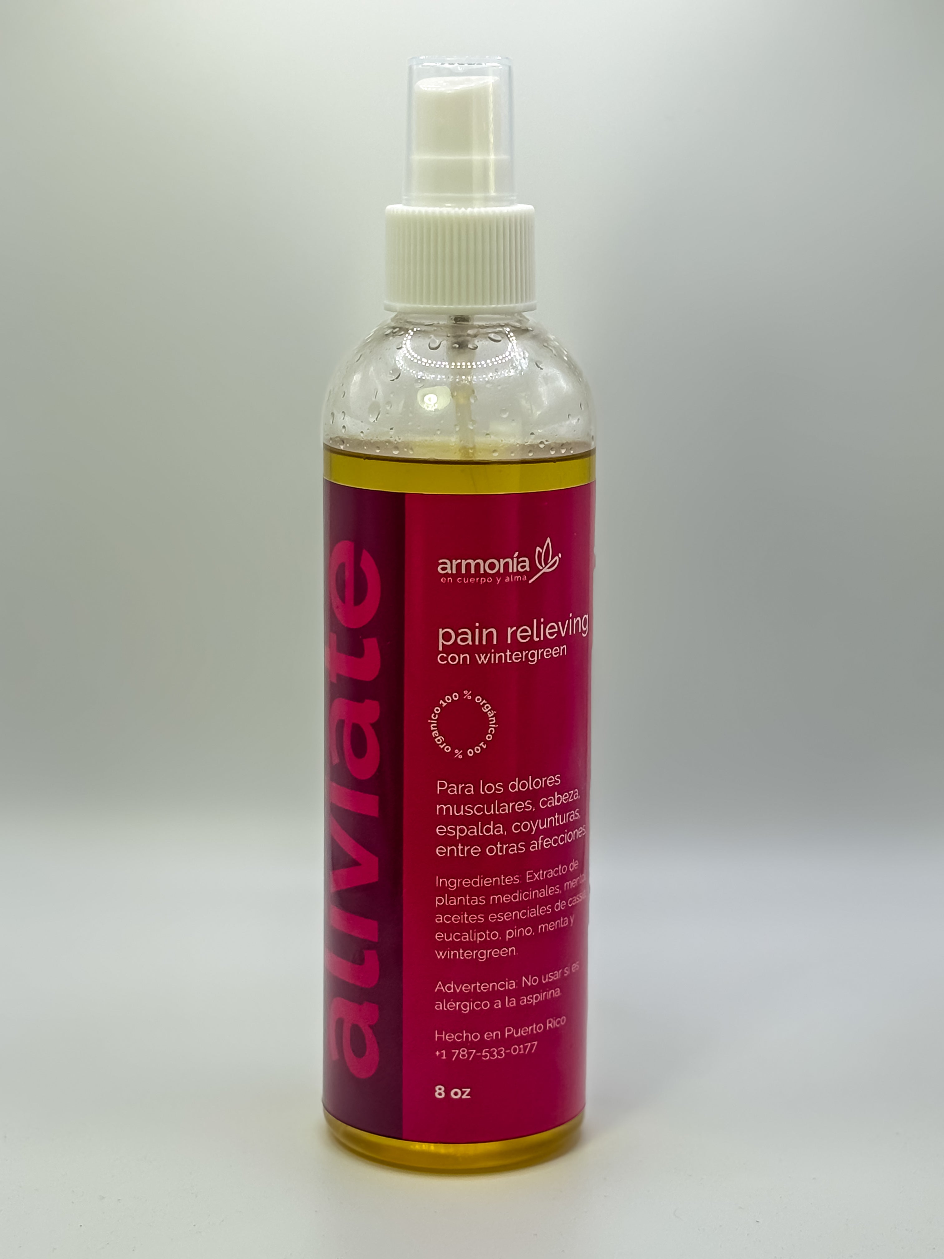 Pain relieving con Wintergreen | Alivio Natural y Efectivo